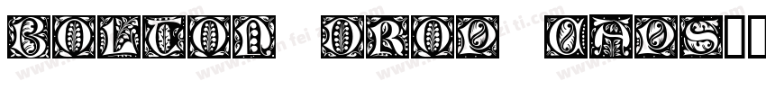 Bolton Drop Caps字体字体转换